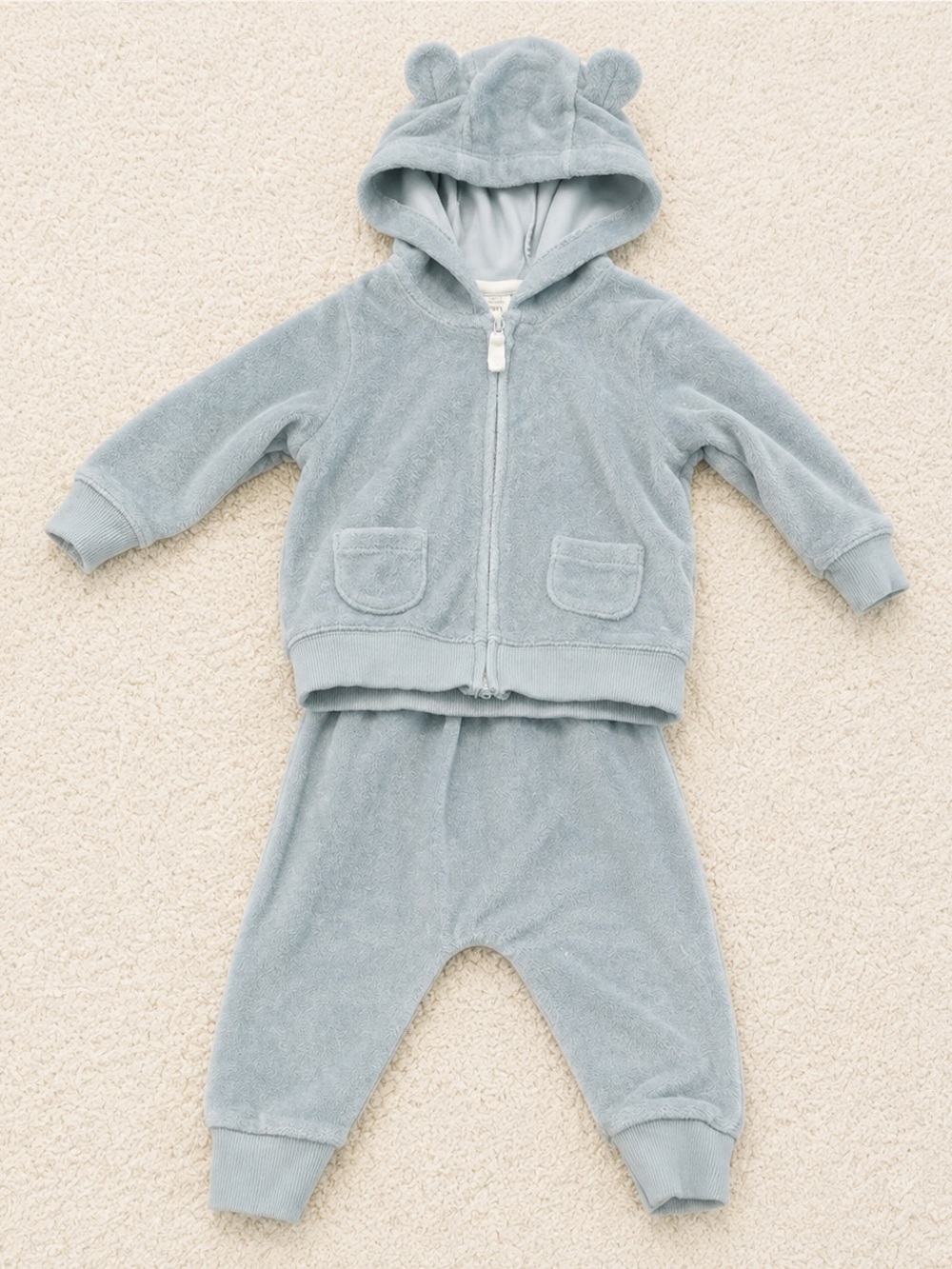 Carter’s Blue Kids Hoodie and Pants Set